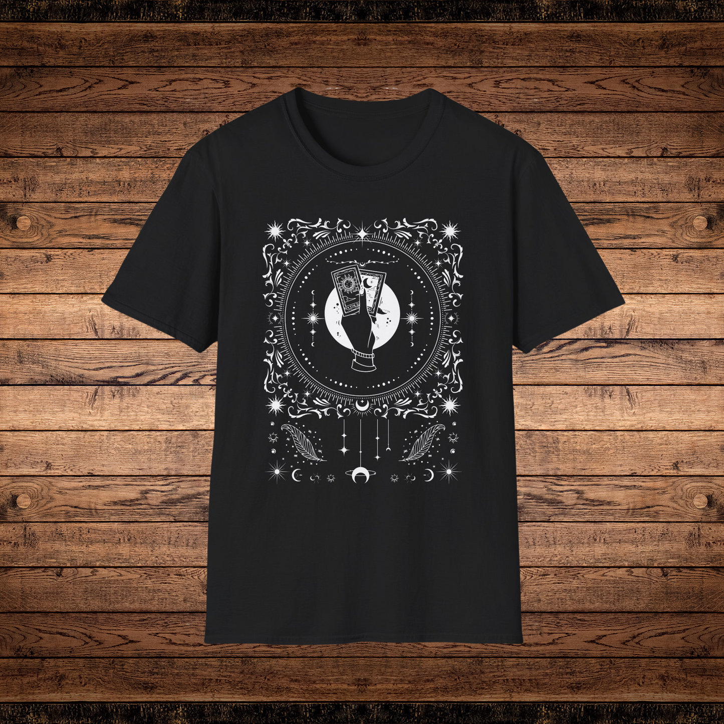 Sun and Moon Fortune Unisex Softstyle T-Shirt