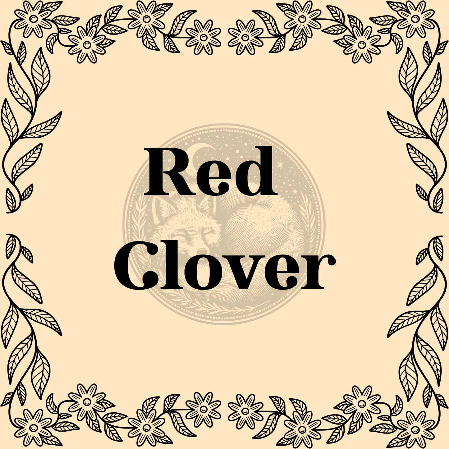 Red Clover – Organic red clover in 20ml, 30ml, and 40ml jars for teas, herbal remedies, and love or protection spells