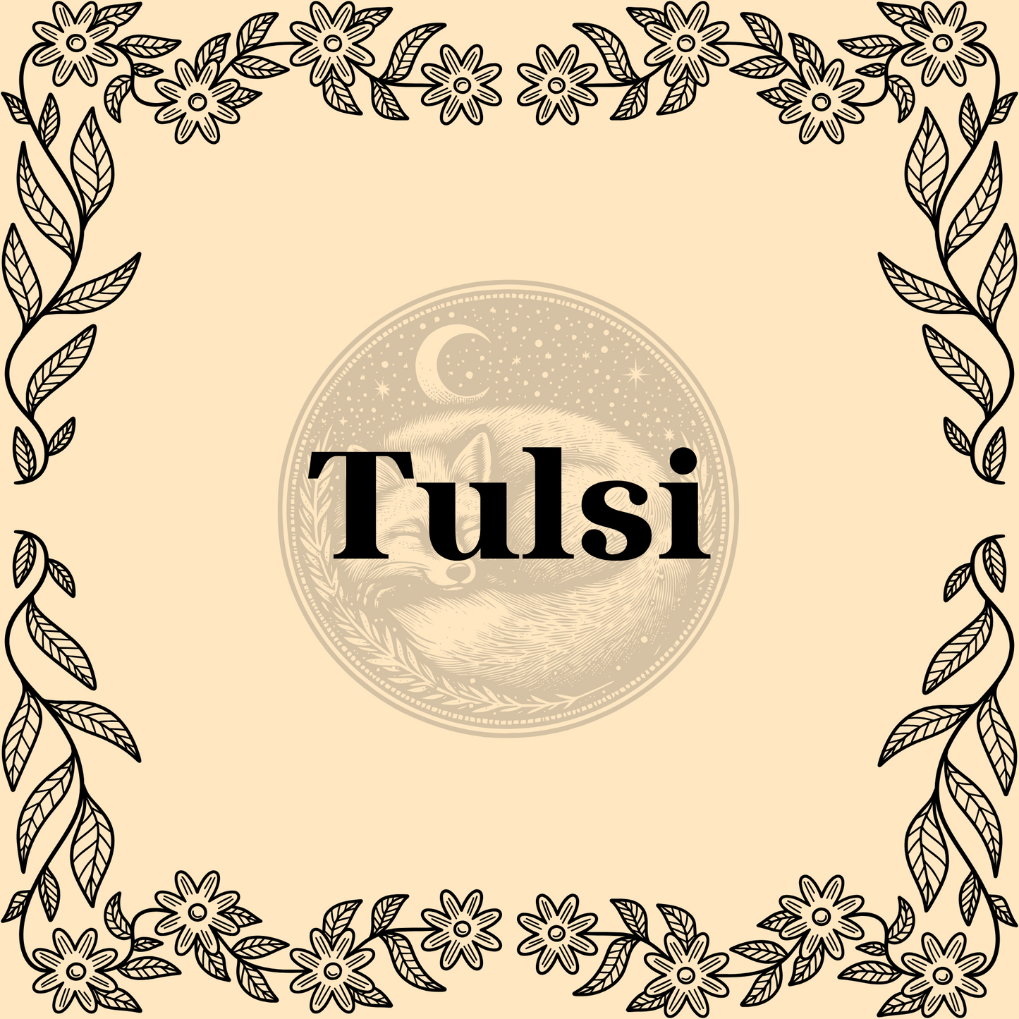Tulsi – Organic tulsi 1/2oz bag for teas, wellness, and protective or spiritual spells