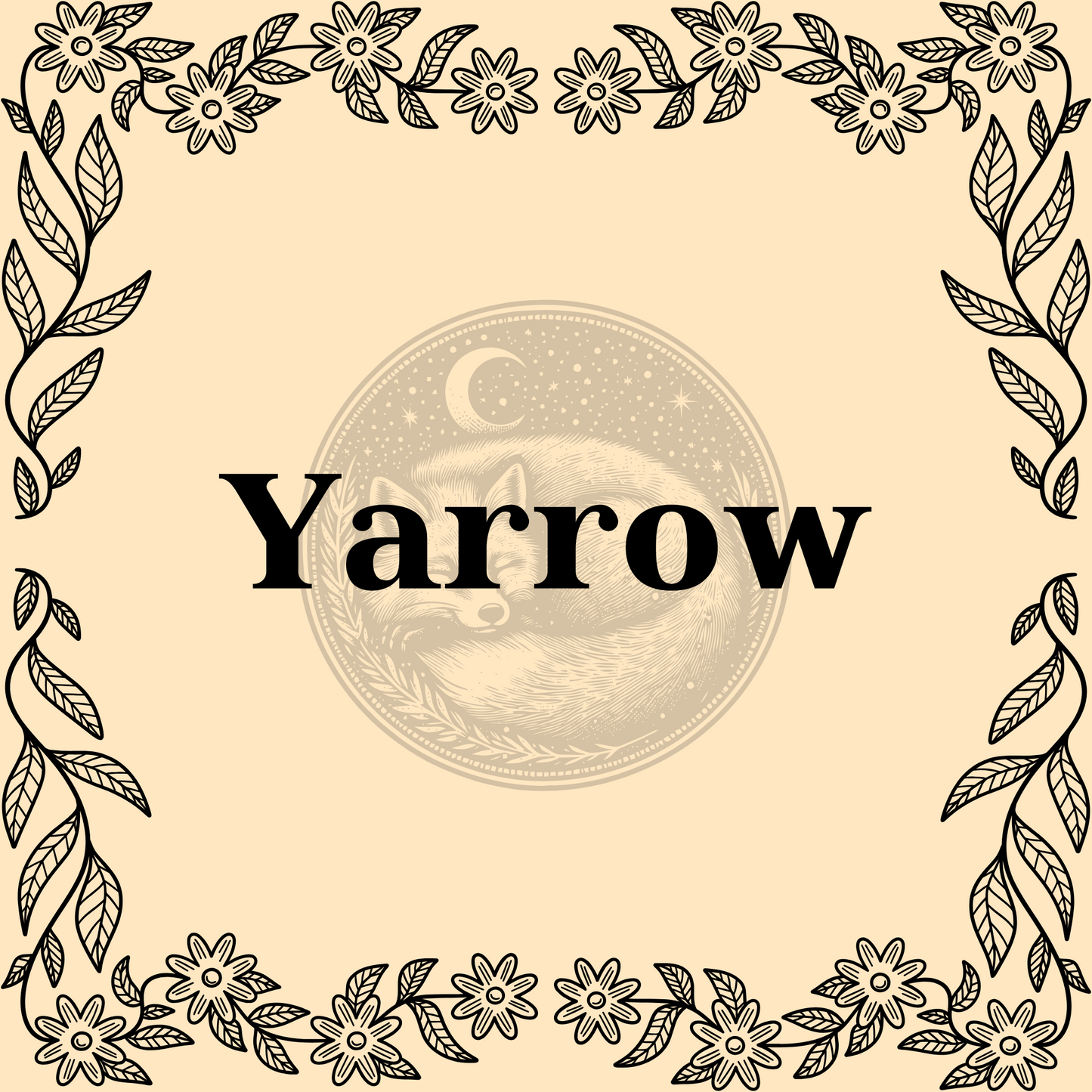 Yarrow – Organic yarrow 1/2oz bag for teas, herbal remedies, and protection or healing spells