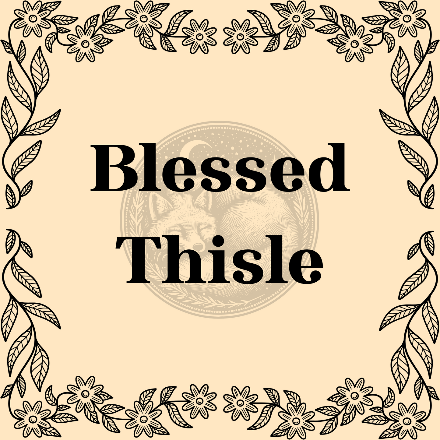 Blessed Thistle – Organic blessed thistle 1/2oz bag for herbal remedies and protective spells