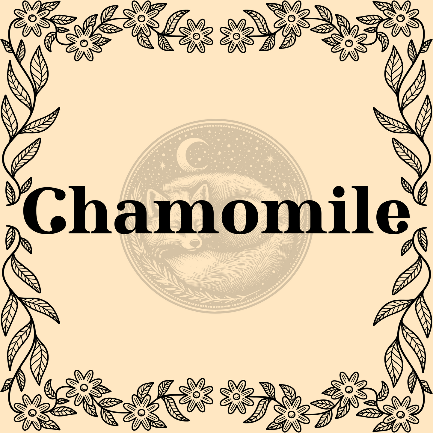 Chamomile – Organic chamomile 1/2oz bag for calming teas, relaxation, and protection spells