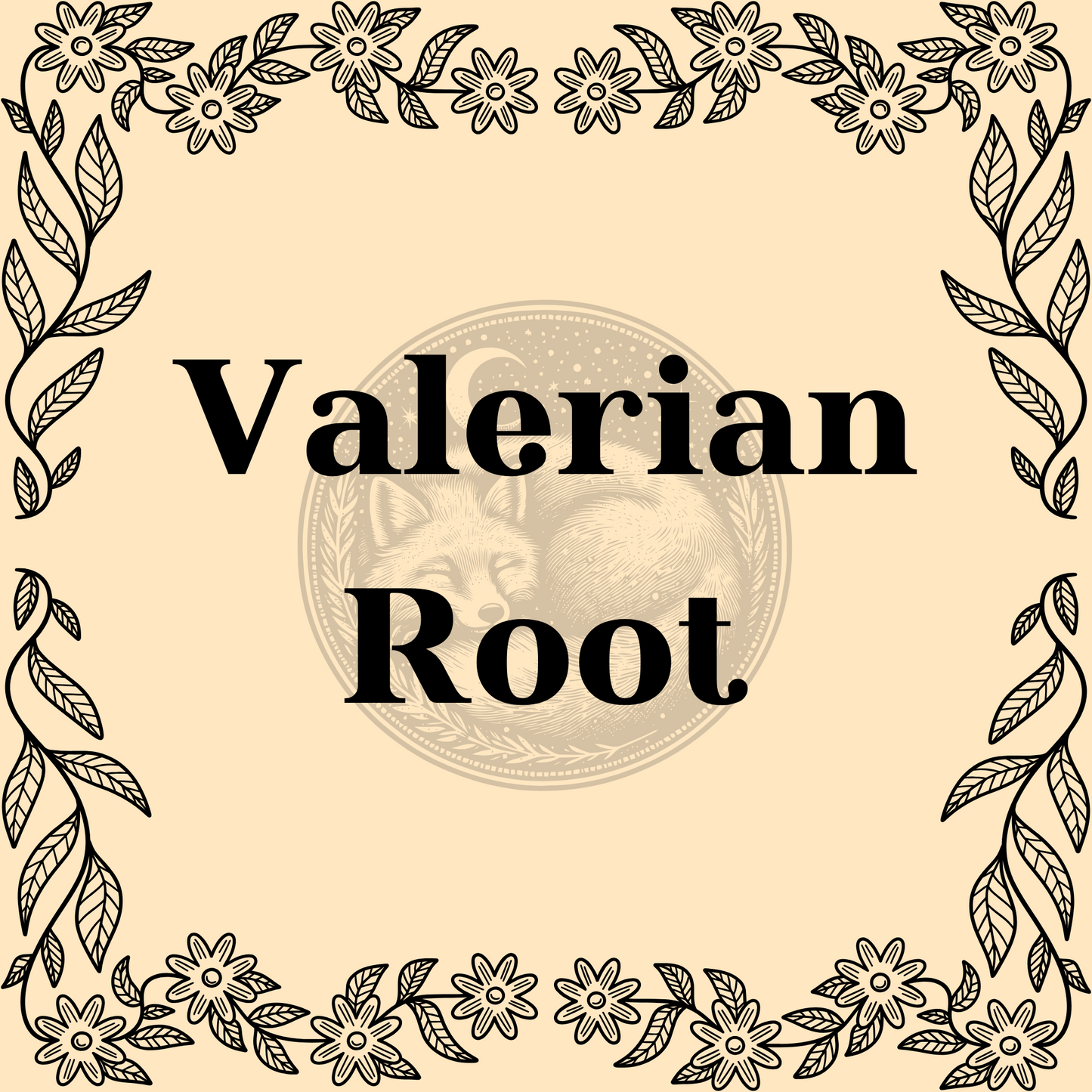 Valerian Root – Organic valerian root in 20ml, 30ml, and 40ml jars for calming teas and relaxation or protection spells