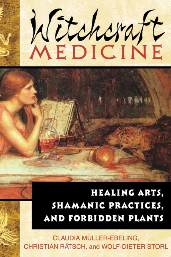 “Cover of Witchcraft Medicine exploring traditional European folk medicine, herbal healing, and shamanic witchcraft”
