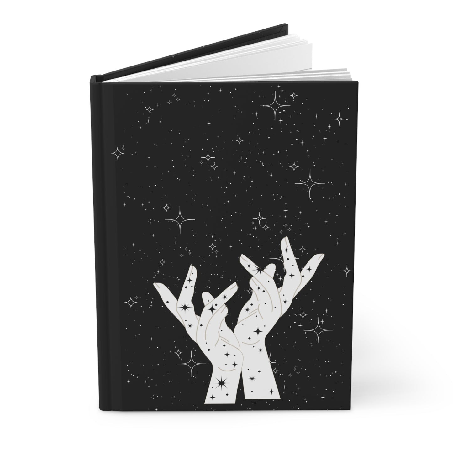 Celestial Hands Journal: Cosmic Writing, Book of Shadows, Dream & Manifestation Journal