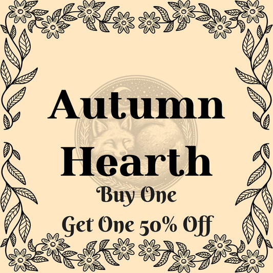 Autumn Hearth Herbal Tea – Apple, Rooibos & Cinnamon Blend, 1oz