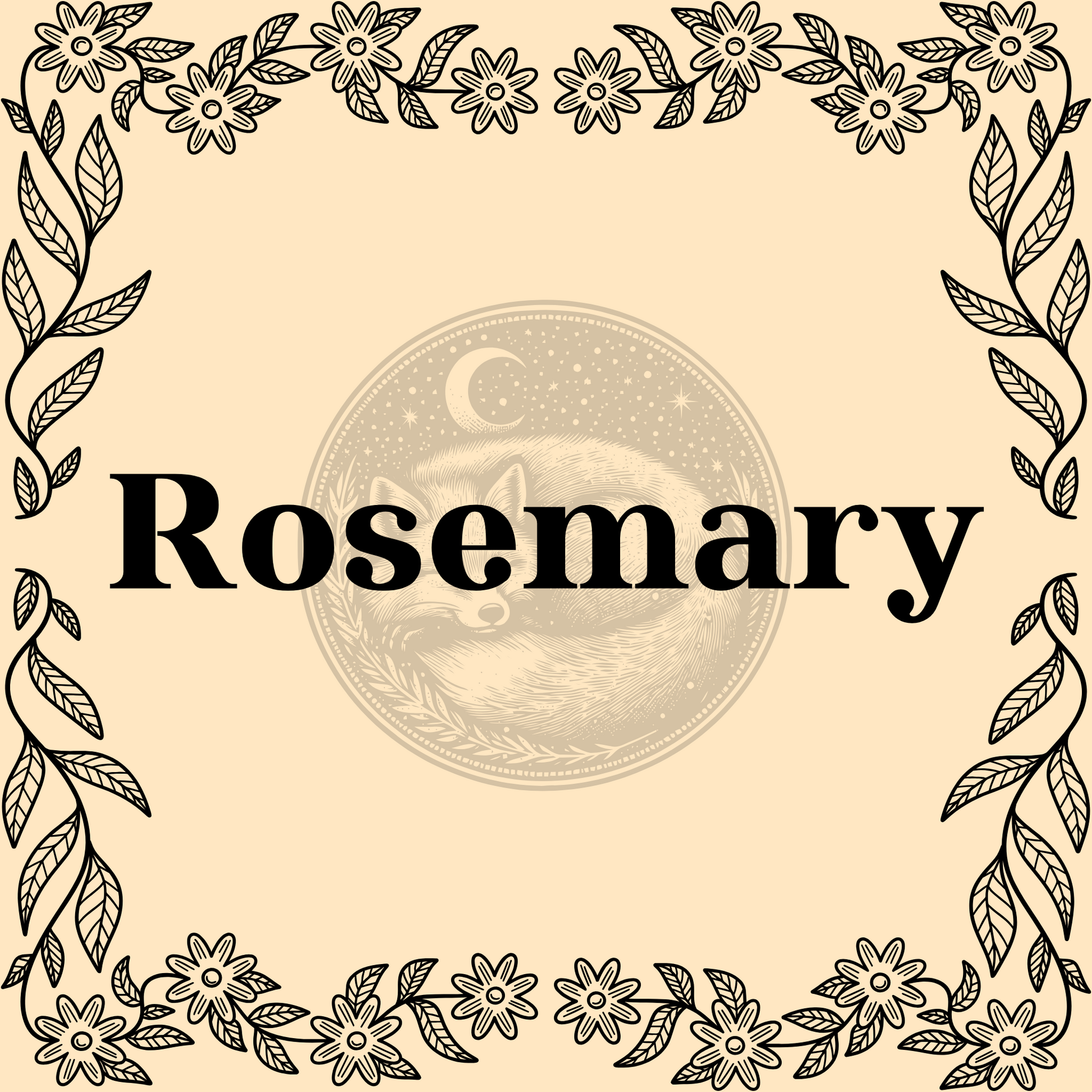 Rosemary – Organic rosemary 1/2oz bag for cooking, teas, and protective spells