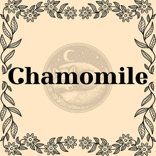 Chamomile – Organic chamomile 1/2oz bag for calming teas, relaxation, and protection spells