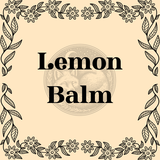 Lemon Balm – Organic lemon balm 1/2oz bag for teas, calming remedies, and protective spells