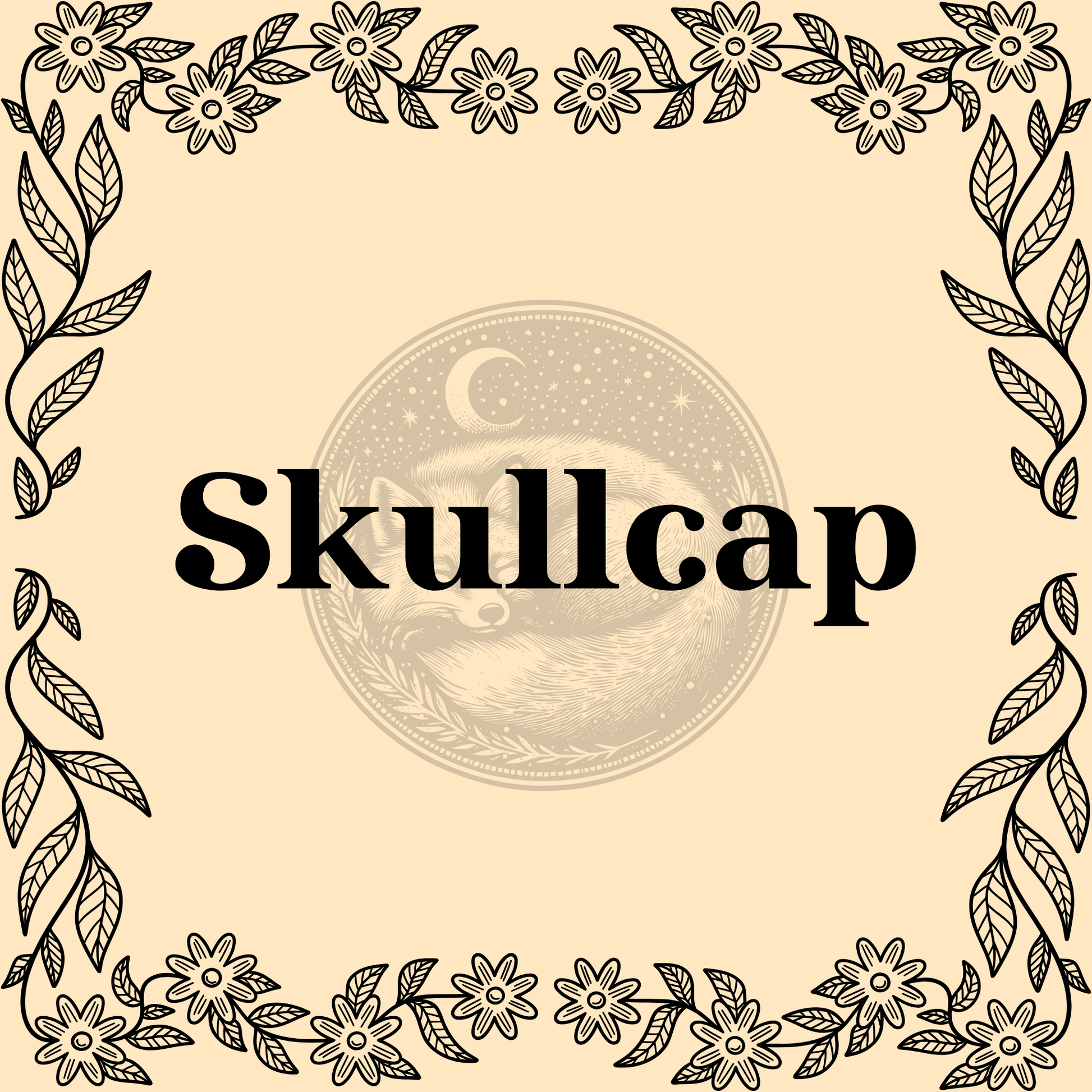Skullcap – Organic skullcap in 20ml, 30ml, and 40ml jars for calming teas and protective or spiritual spells