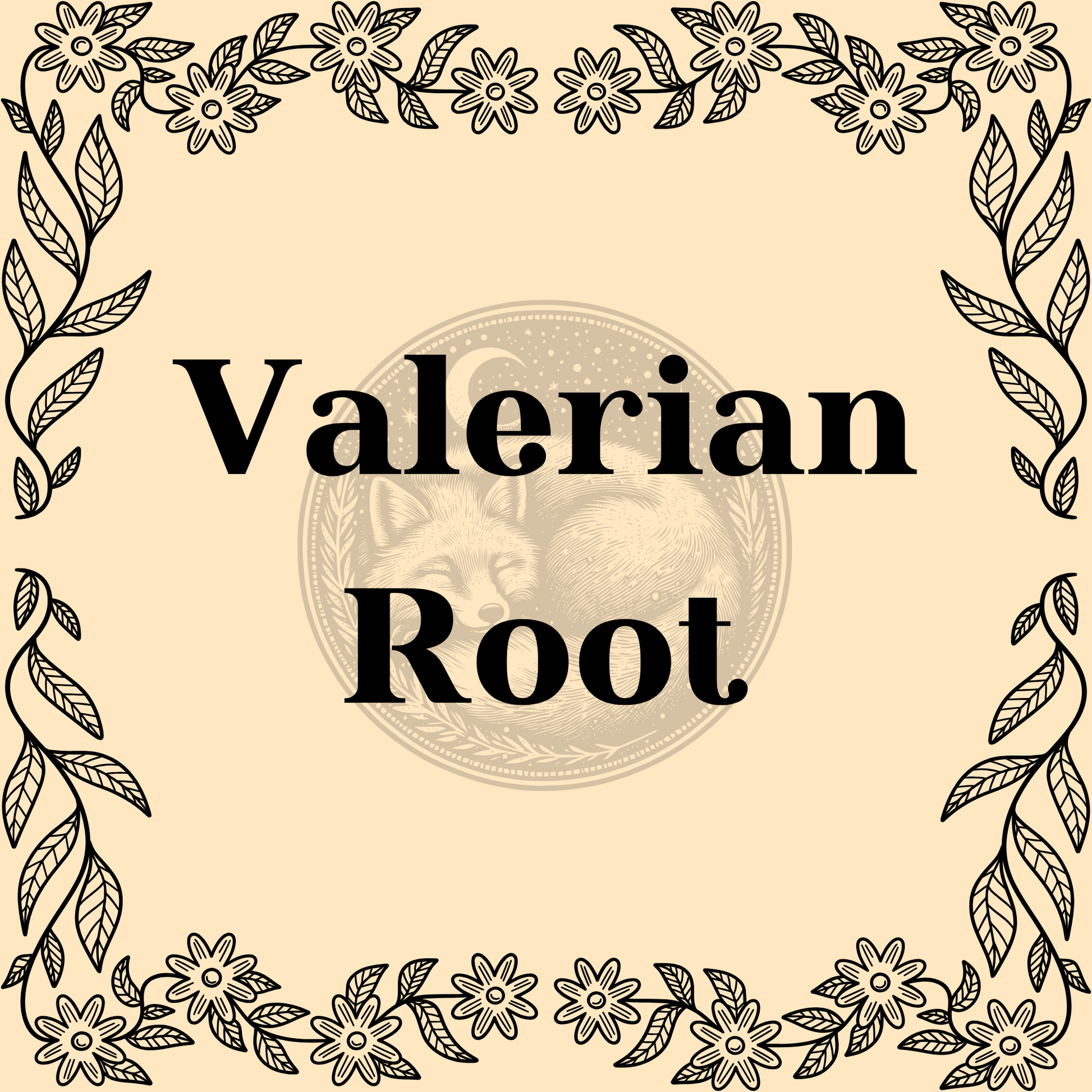 Valerian Root – Organic valerian root 1/2oz bag for calming teas and relaxation or protection spells